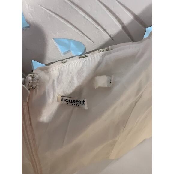 House of CB Christiana Garden Print Mini Dress Size L Large - Picture 7 of 10